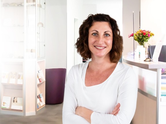 Nicole Scheer in der Praxis